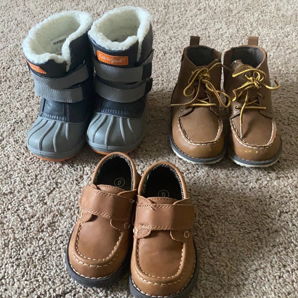 Toddler boy fall/winter boot bundle.